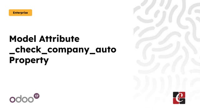 Model Attribute  Check Company Auto Property