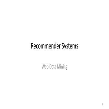 Model based collaborative filtering | PDF