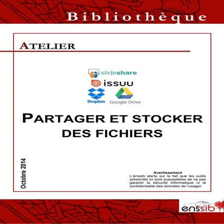 Atelier partager et stocker des fichiers