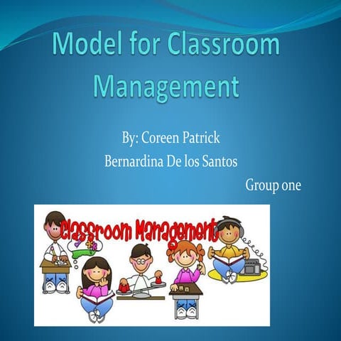 Model for classroom management