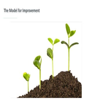 The Model for Quality Improvement Presentation