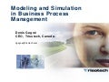 modelling lecture notes business process Business Applications of simulation with Example in