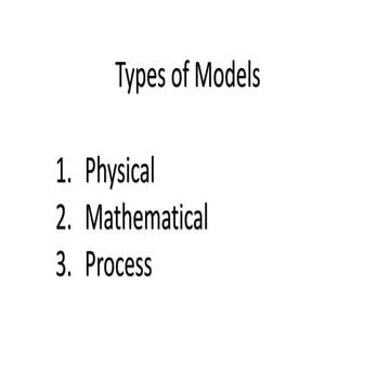 Modeling and Simulation - Model Types.pptx | Simulation Video Games ...