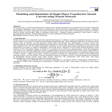 Inrush current | PDF