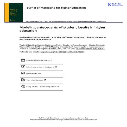 Modeling antecedents of student loyalty in higher education.pdf