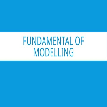 Modeling_fundamentals For MsC environment science