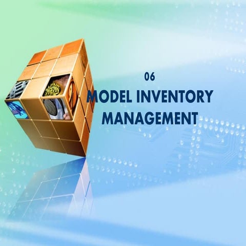 Model inventory management | PPT