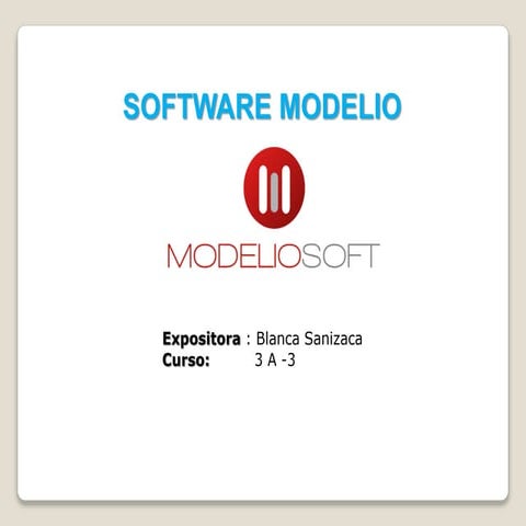Modelio | PPTX | Computing | Technology & Computing