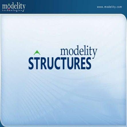 Modelity structures presentation