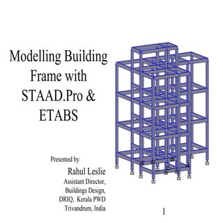 Modelling Building Frame with STAAD...