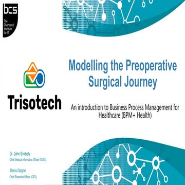 Modelling the Preoperative Surgical Journey