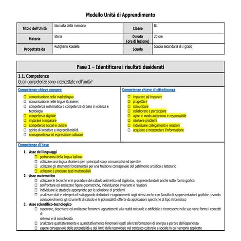 Modello unità di apprendimento ub d fasi 1 2-3-completo