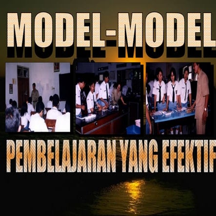 Model model pembelajaran