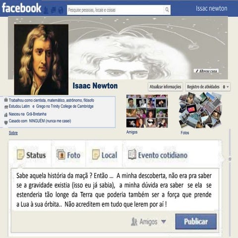 Perfis das Personalidades - Facebook