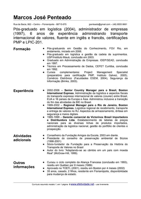 curriculo exemplo major magdalene project org curriculos prontos