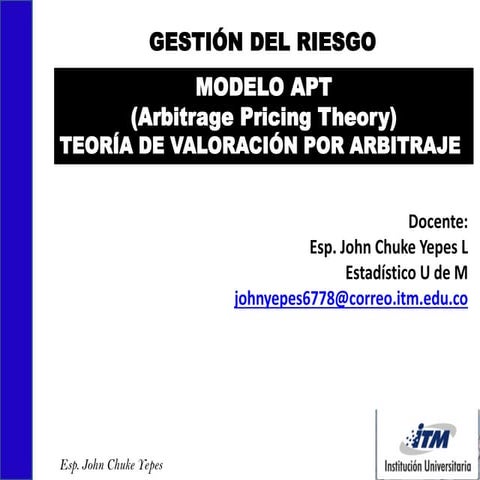 Modelo apt 1 | PDF