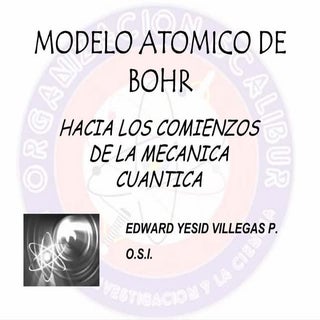 Modelo atomico de bohr