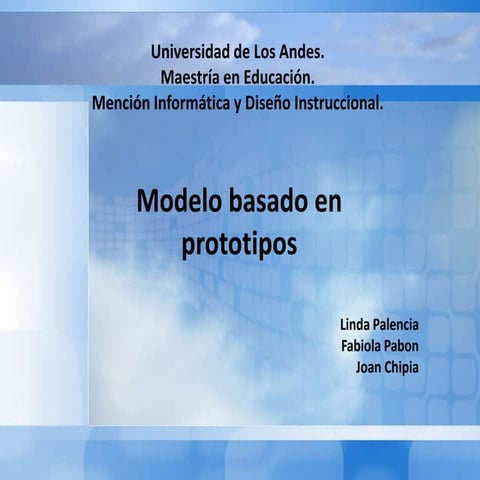 Modelo basado en prototipos - Ingeniería de Software