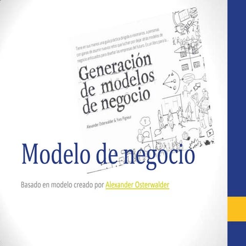 Generación de modelos de negocio
