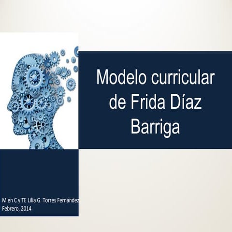 Modelo curricular de Frida Díaz Barriga 5 | PPS