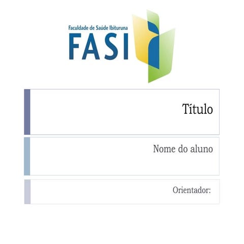 Modelo de apresentação 2