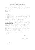22 modelo carta de gerencia