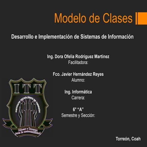 Modelo de clases desi