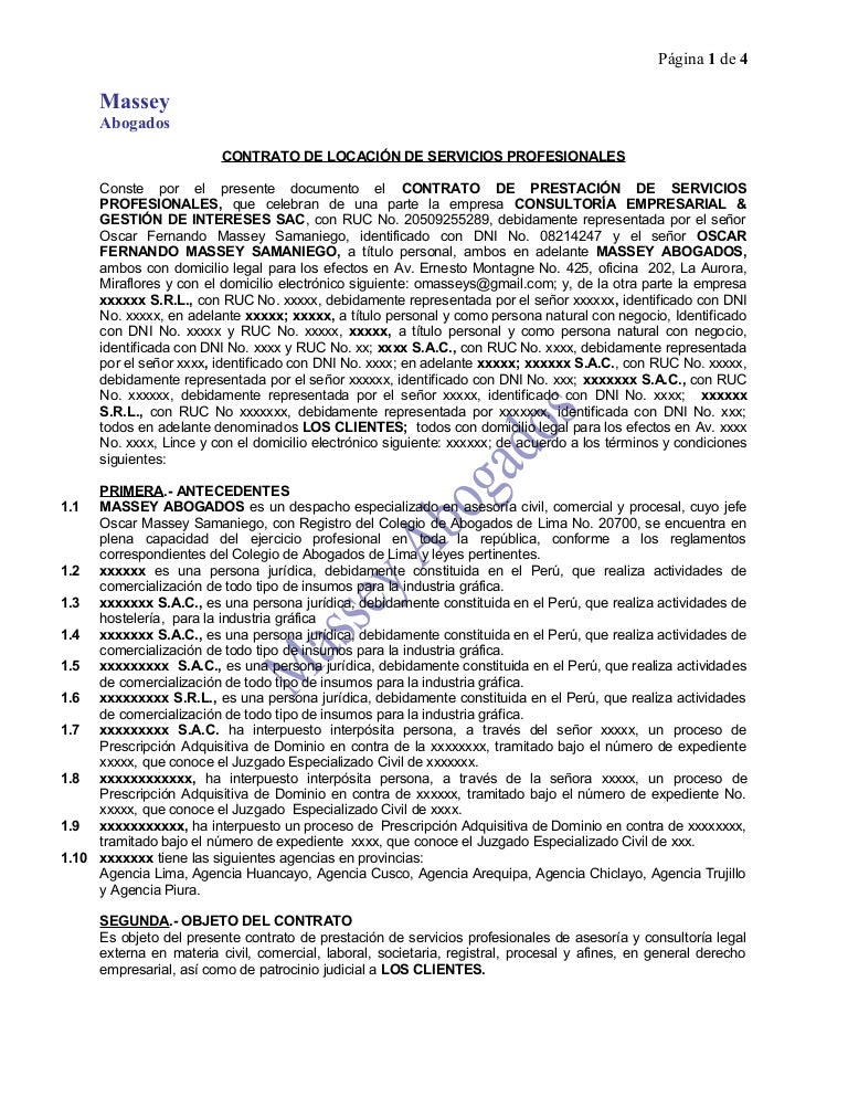 Modelo de contrato de alquiler de casa