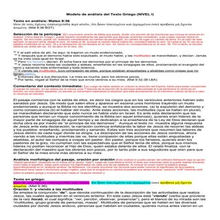 Modelo de desarrollo de griego i