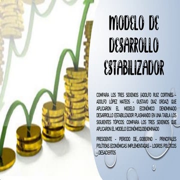 Que Es El Modelo De Desarrollo Estabilizador www.vrogue.co