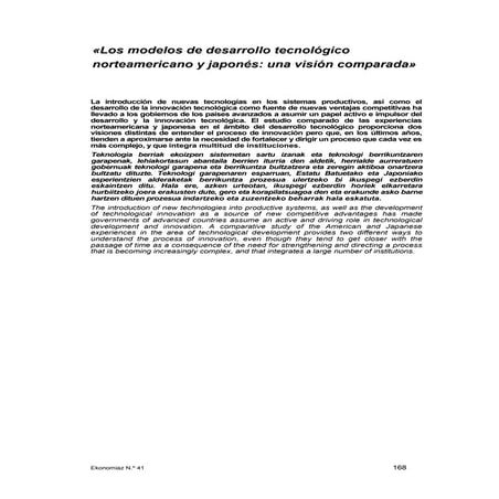 Modelo de desarrollo norteamericano