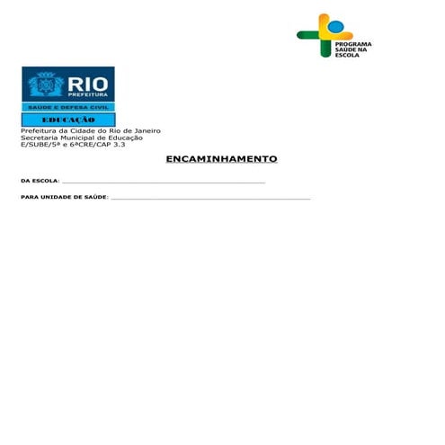 Modelo de encaminhamento   pse