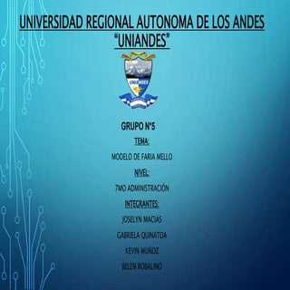 Modelo de faria mello