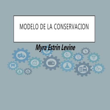 Modelo de la conservación