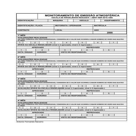 Modelo de monitoramento de emissão de partículas atmosféricas | PDF