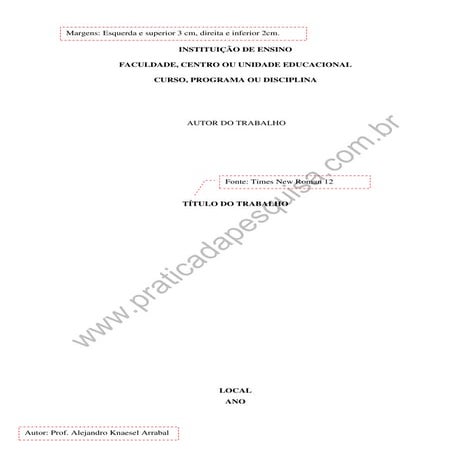 Estrutura do modelo de tcc pronto | DOC
