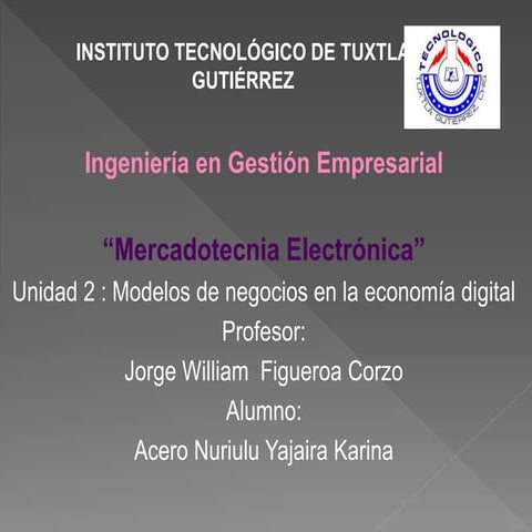 Modelo de negocios en la economía digital