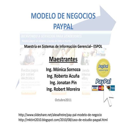 Modelo de negocios paypal