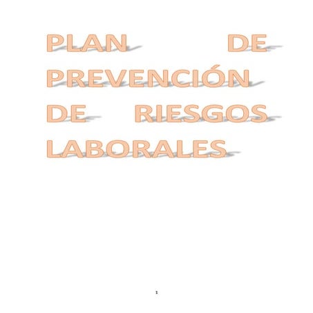 Modelo de plan de prevención 2016