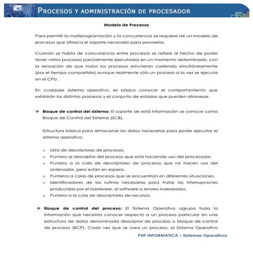 Modelo de procesos