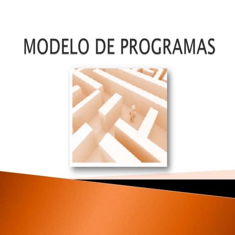 Modelo de programas | PPTX