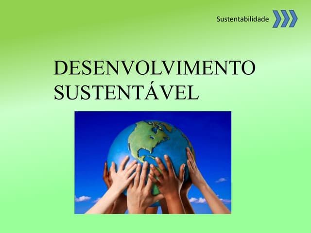 Modelo desenvolvimento sustentavel