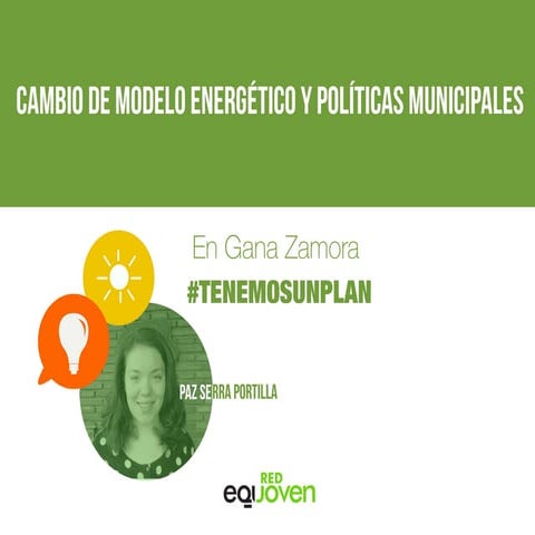 Cambio de modelo Energético y Política Municipal