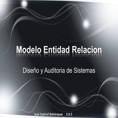 Modelo entidad relacion jg