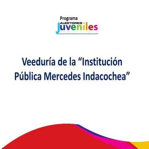 Informe Veedurias