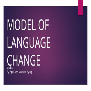 MODEL OF LANGUAGE MODULE AND ITS TYPES.pptx