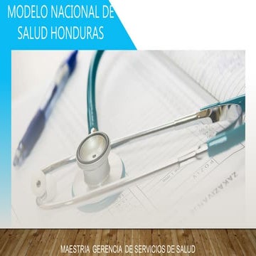 Modelo nacional de salud ppt f