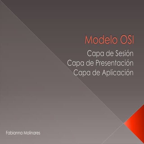 Modelo OSI y TCP/IP