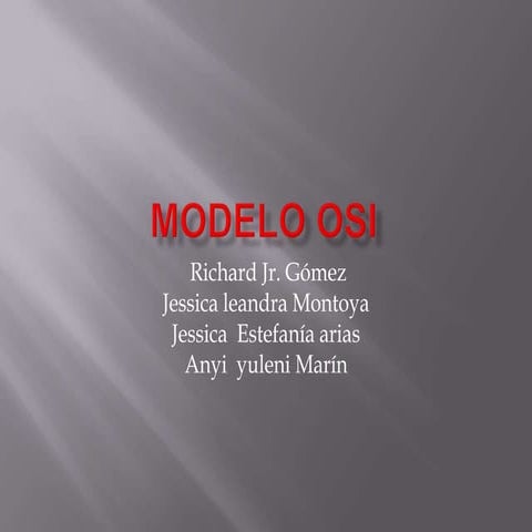 Modelo osi