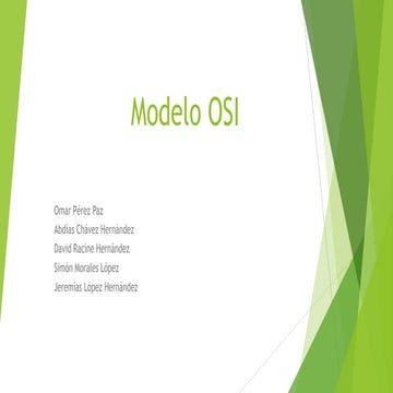 Modelo OSI